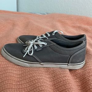 Grey Vans Size 8 Womens